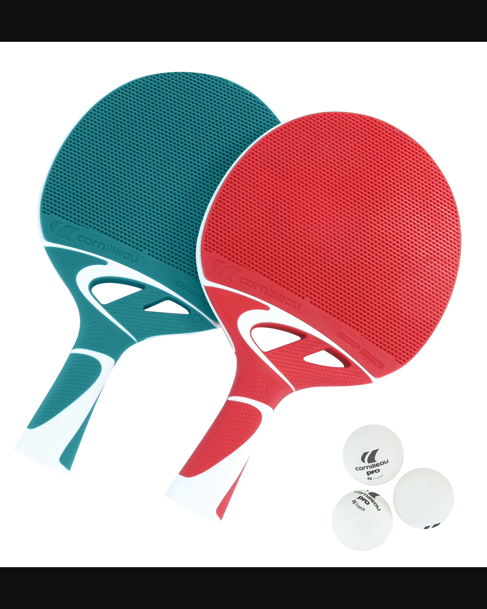 Cornilleau Tacteo Duo Table Tennis Bat Set Cornilleau