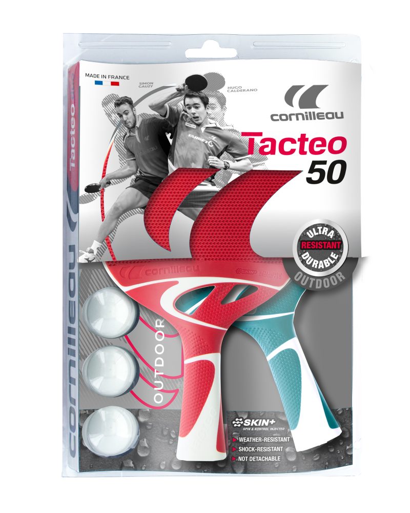 Cornilleau Tacteo Duo Table tennis bat set